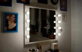 How to make a backlit mirror with your own hands LED strip for a bathroom mirror