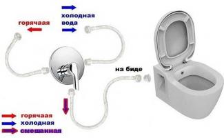Hygienic shower for toilet with mixer: what types are there and self-installation