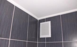 Equipment for effective ventilation in the toilet of an apartment and private house