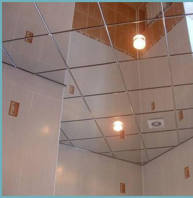 Installation of a mirror ceiling with your own hands and the cost of plexiglass panels Installation of a mirror surface from polystyrene plates