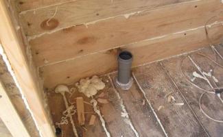 Как установить душевую кабину в деревянном доме