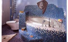 Blue bathroom - the sea in your apartment
